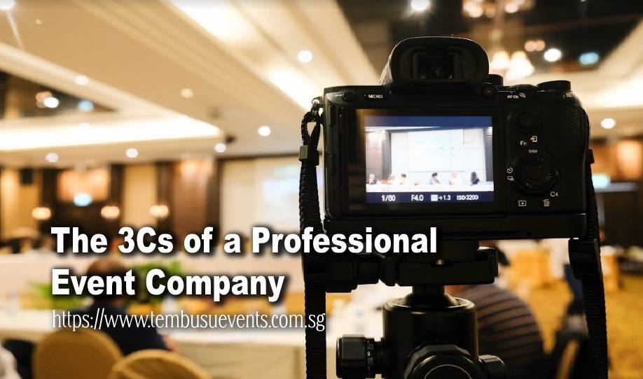 The 3Cs of a Professional Event Planner Company