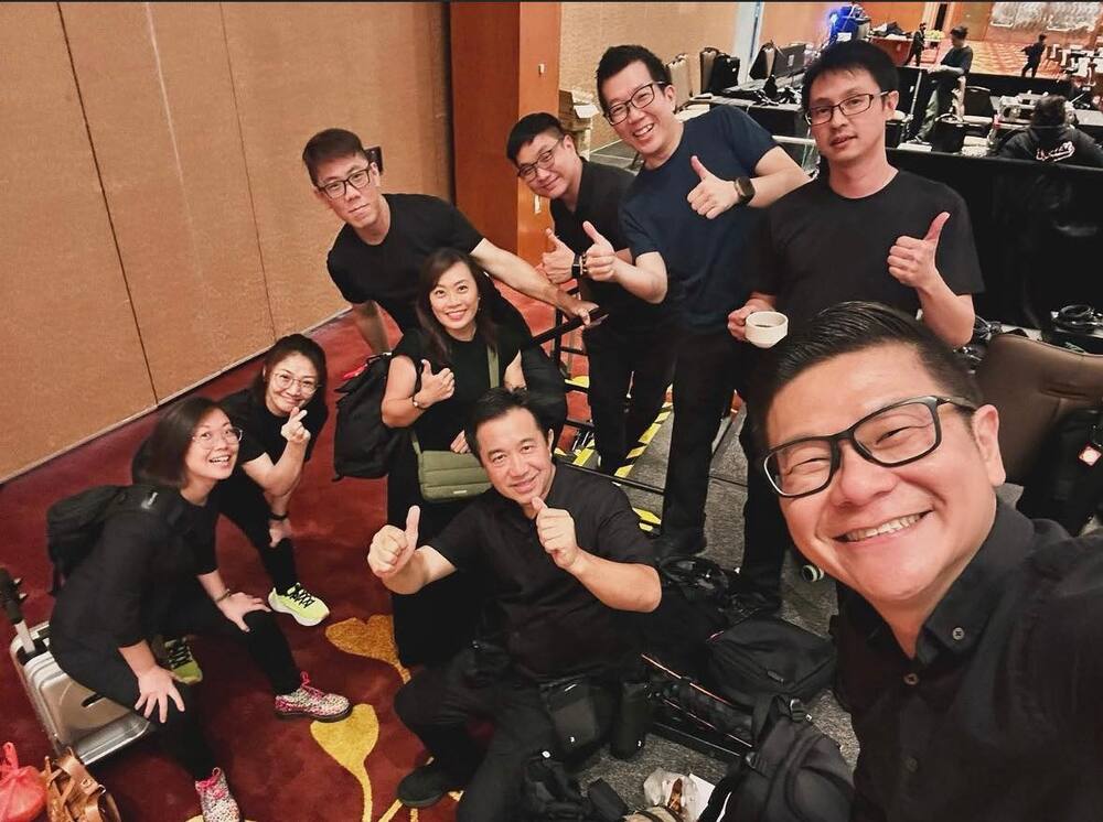 our team members hard at work to give you a perfect event